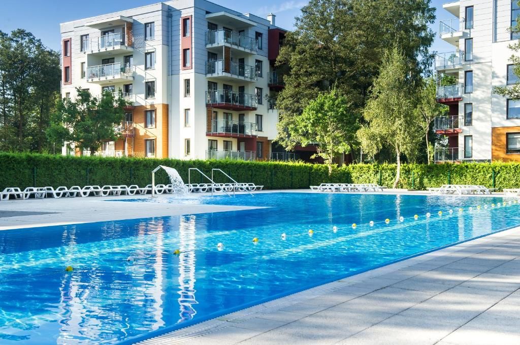 Апартаменты Green Point Apartments Kołobrzeg Колобжег-63