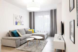 Апартаменты Green Point Apartments Kołobrzeg Колобжег Полулюкс-9