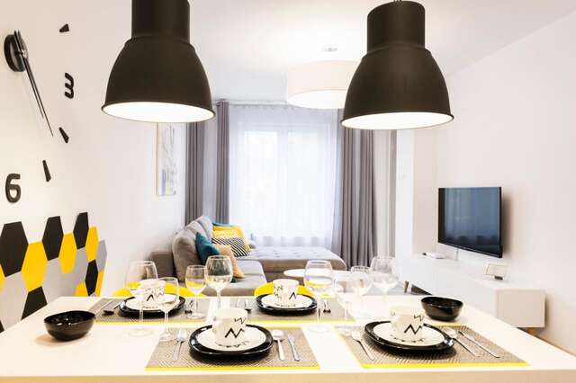 Апартаменты Green Point Apartments Kołobrzeg Колобжег-13