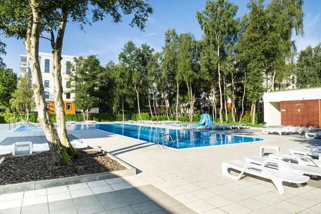 Апартаменты Green Point Apartments Kołobrzeg Колобжег-61